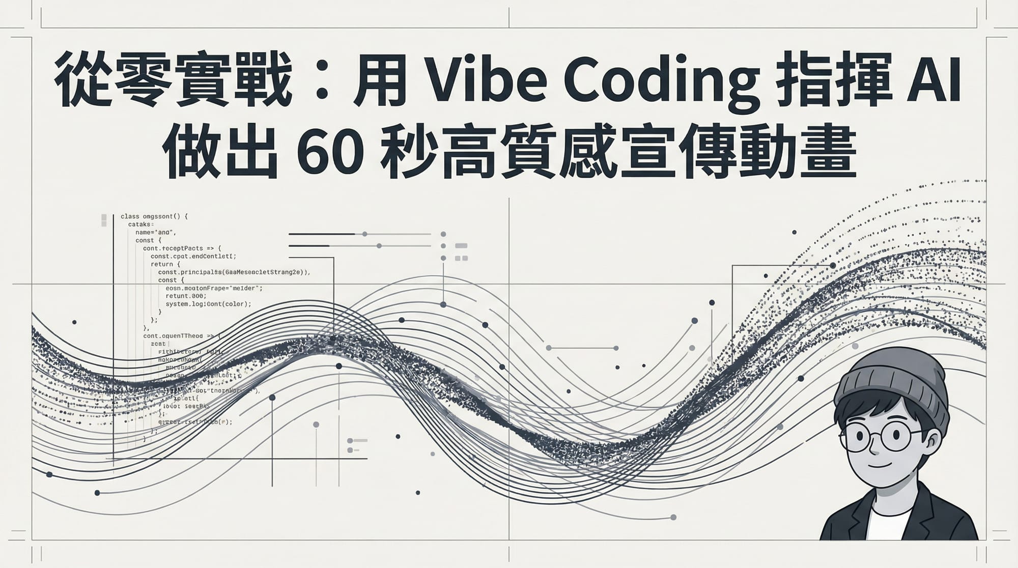 實戰分享：用 Vibe Coding 指揮 AI 做出 60 秒高質感宣傳動畫