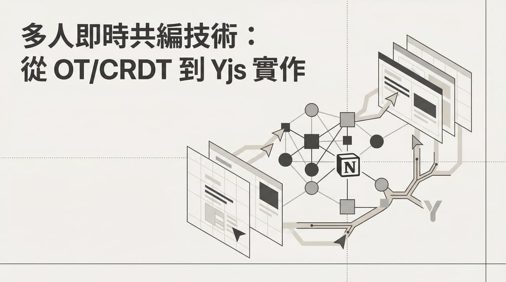 COSCUP - 一起來開發一個 notion 吧，多人即時共編筆記分享