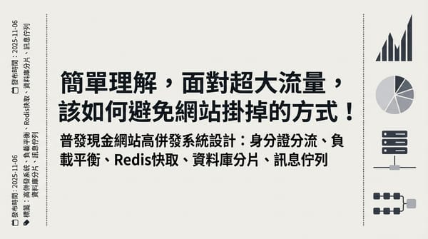 簡單理解怎麼造一個千萬人流量的網站
