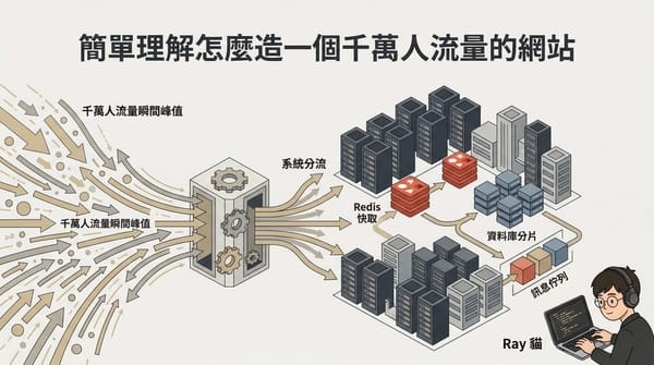 簡單理解怎麼造一個千萬人流量的網站