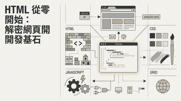 第一部分：傳統前端大解密 HTML