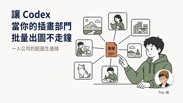 09-讓 Codex 當你的插畫部門：批量生成插圖與資訊圖解的完整工作流
