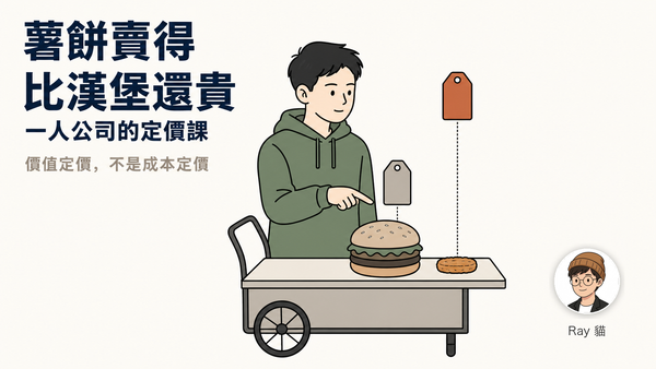 10-薯餅賣得比漢堡還貴：一人公司的定價課